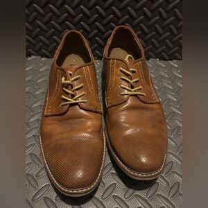 Madden Mens Brown Bobby Oxford Sz 12M Lace Up Synthetic‎ Upper and Sole Shoes